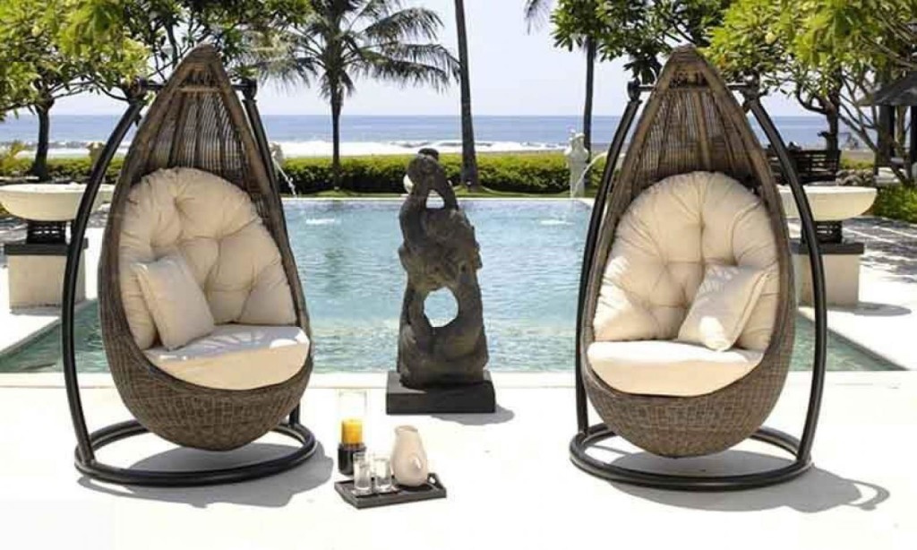 Rattan Wicker Swing Chair