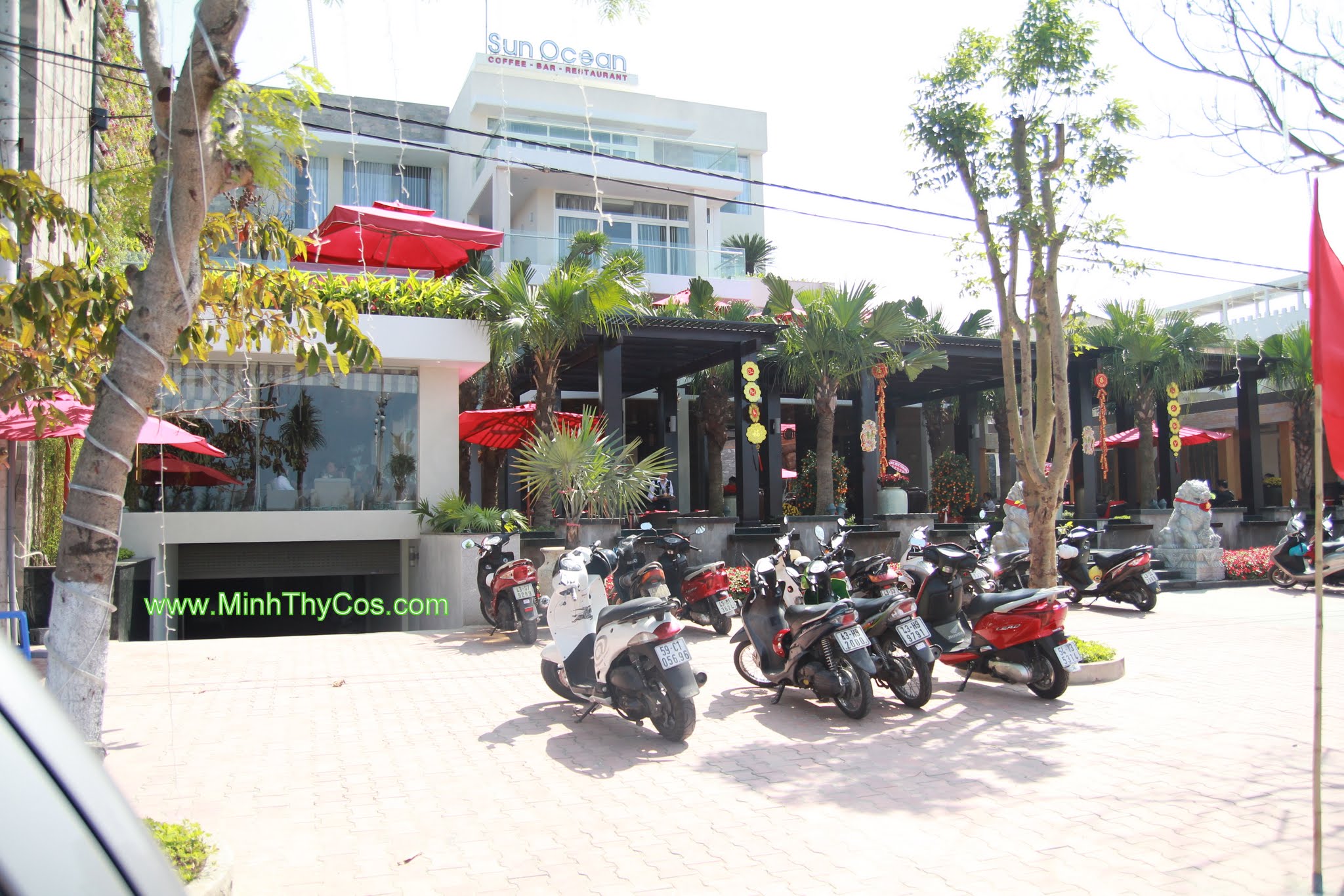 bo ban ghe may Tai cafe SunOcean Da Nang