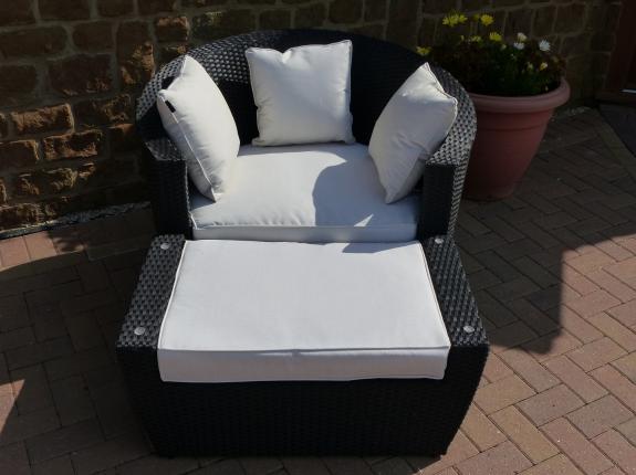 Outdoor Rattan Chair Set