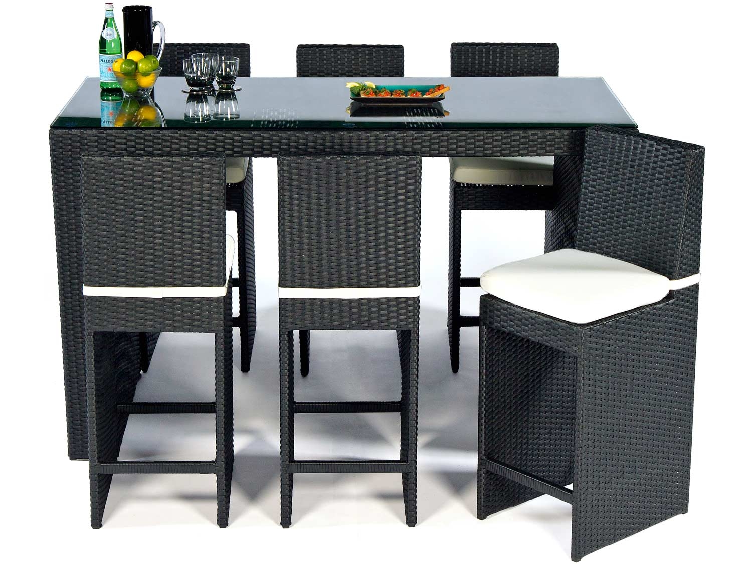 Rattan furniture bar