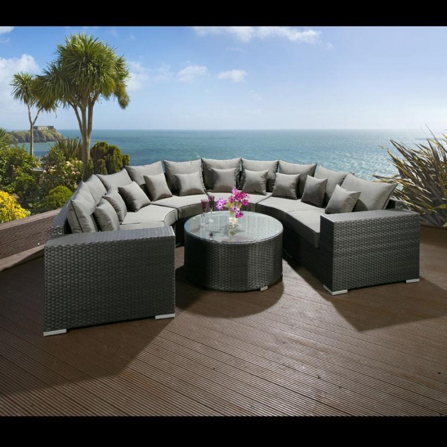 Outdoor Rattan Sofa Suite Sets