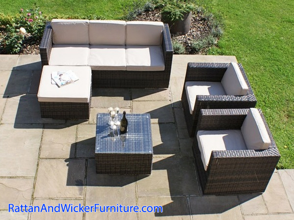 Outdoor Patio Sofa Set - Rattan Outdoor Patio Furniture